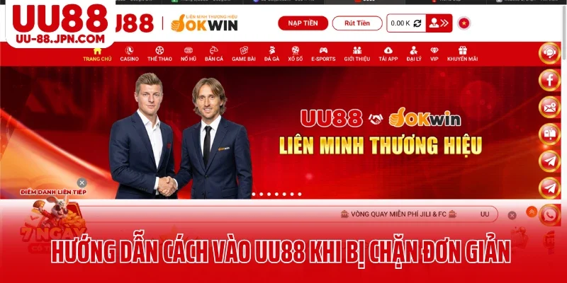 Hướng Dẫn Cách Vào Uu88 Khi Bị Chặn Đơn Giản, Ổn Định